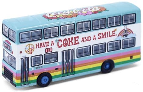 Tiny COKE041 CMB Leyland Victory Mk2 Duple MetSec (110) Coca-Cola  1:110 Scale *PRE ORDER £23.74*