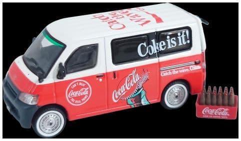 Tiny COKE112 Toyota Townace 'Coca Cola'  1:64 Scale *PRE ORDER £21.84*