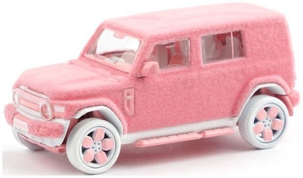 Tiny X3901 iCAR V23 Fluffy Pink Xcartoys  1:64 Scale *PRE ORDER £23.74*