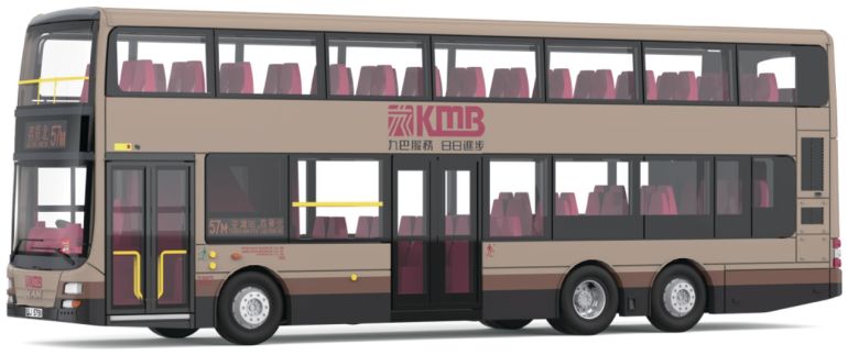 Tiny 2025164 KMB MAN A95 12m (57M)  1:110 Scale *PRE ORDER £21.84*