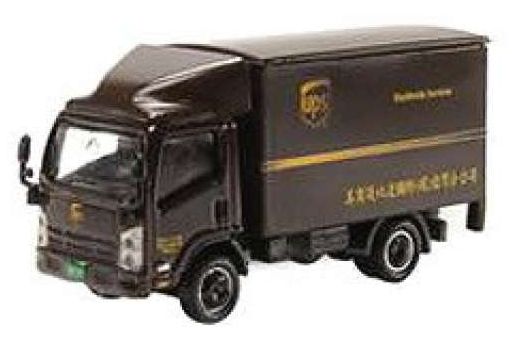 Tiny 64578 Isuzi N Series Taiwan Box Lorry UPS Brown TW23,  1:64 Scale