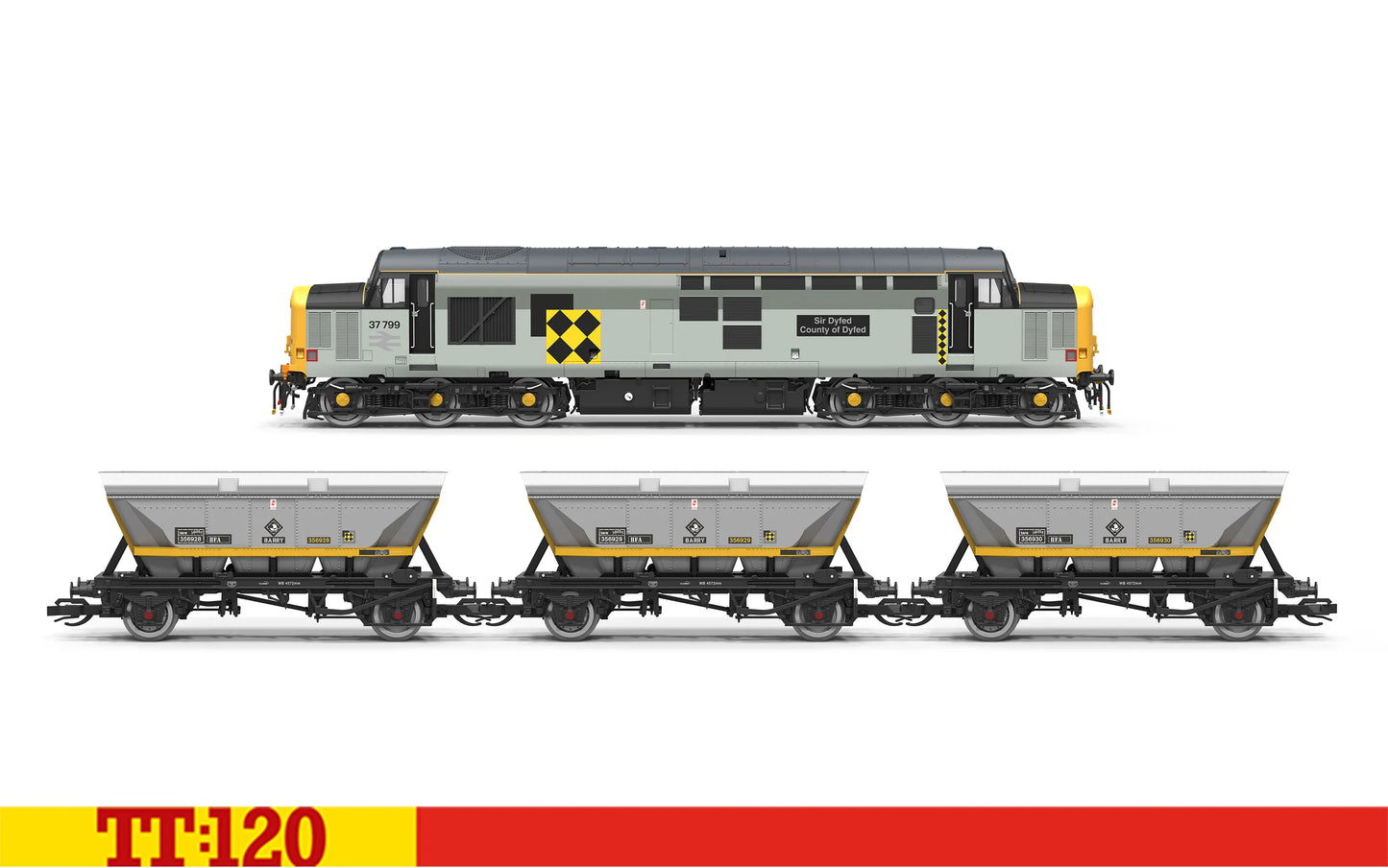 Hornby TT1008M Coallfield Freight Train Set TT120 Gauge *PRE ORDER £169.99*