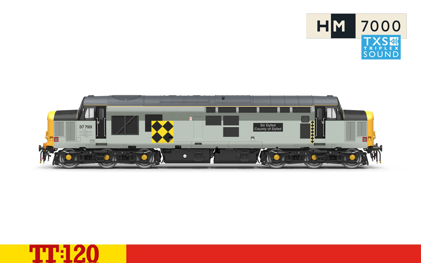 Hornby TT1008TXSM Coalfield Freight Train Set - DCC Sound Fitted TT120 Gauge *PRE ORDER £224.99*