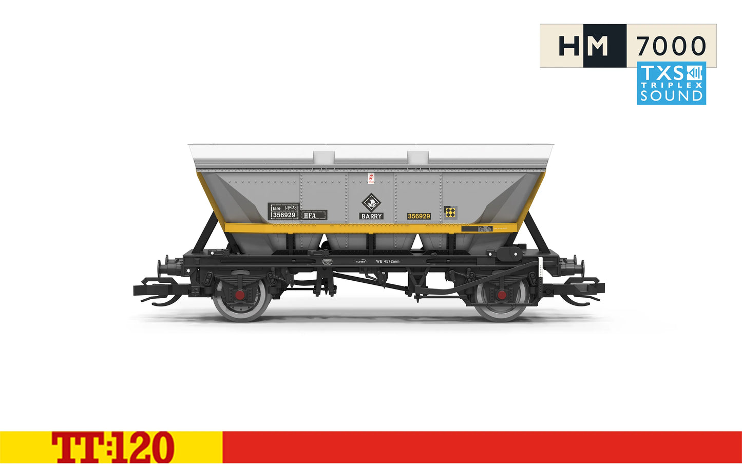 Hornby TT1008TXSM Coalfield Freight Train Set - DCC Sound Fitted TT120 Gauge *PRE ORDER £224.99*
