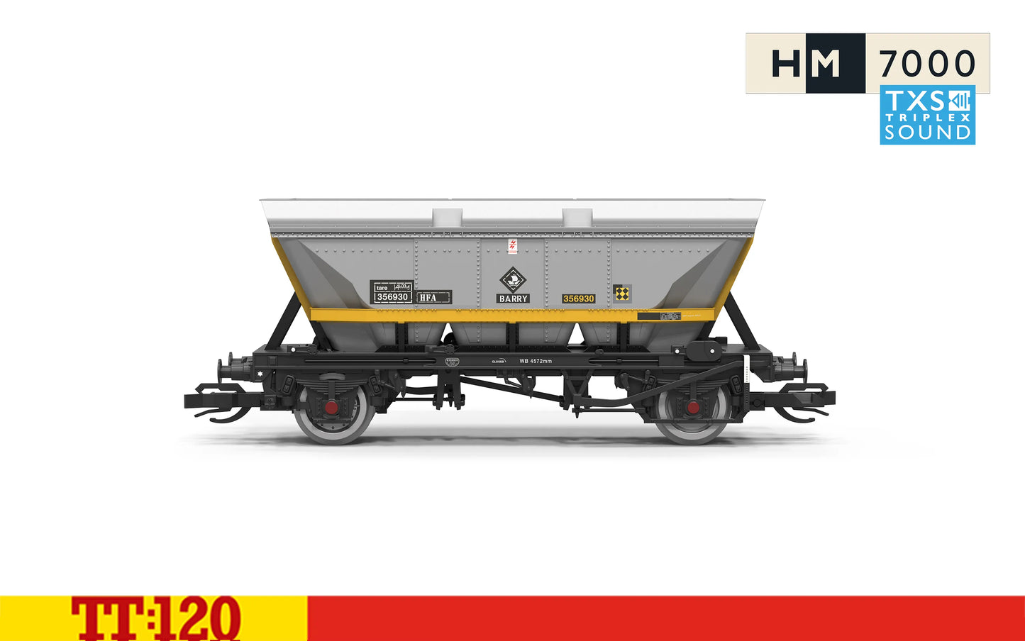 Hornby TT1008TXSM Coalfield Freight Train Set - DCC Sound Fitted TT120 Gauge *PRE ORDER £224.99*