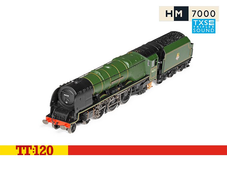 Hornby TT3011TXSM BR Princess Coronation 4-6-2 46232 Duchess of Montrose - Sound Fitted - Era 4, TT120 Gauge
