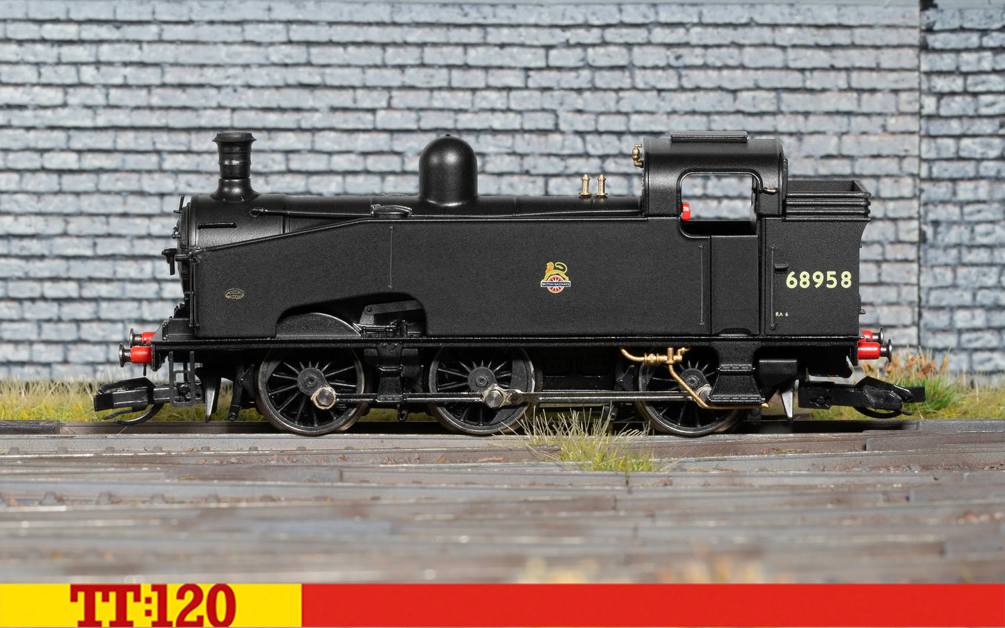 Hornby TT3027M BR Early J50 Class 0-6-0T 68958, TT120 Gauge