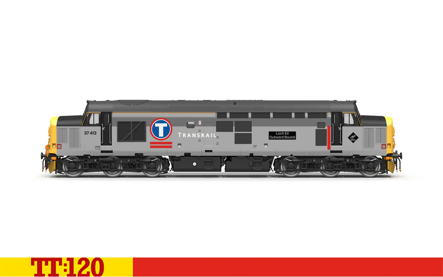 Hornby TT3044M Transrail Class 37 Loch Eil Outward Bound 37413 TT120 Gauge *PRE ORDER £143.99*