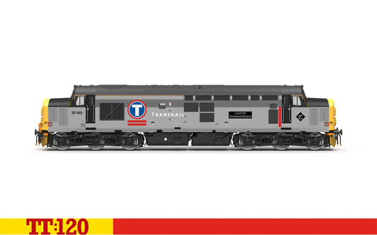 Hornby TT3044M Transrail Class 37 Loch Eil Outward Bound 37413 TT120 Gauge *PRE ORDER £143.99*