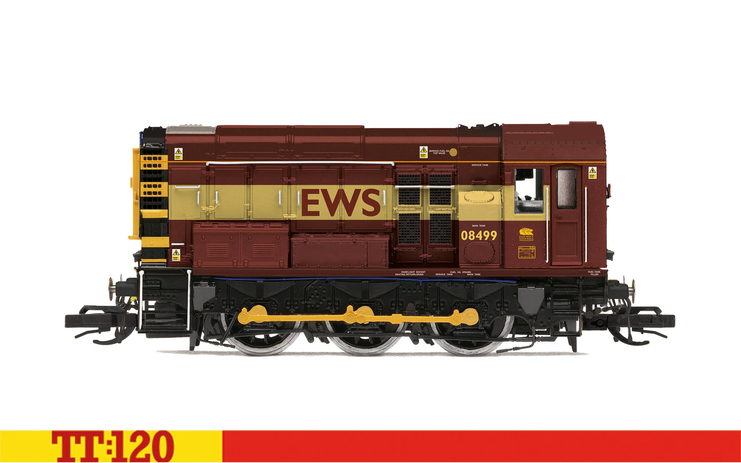 Hornby TT3060M EWS Class 08 08499 TT120 Gauge *PRE ORDER £134.99*