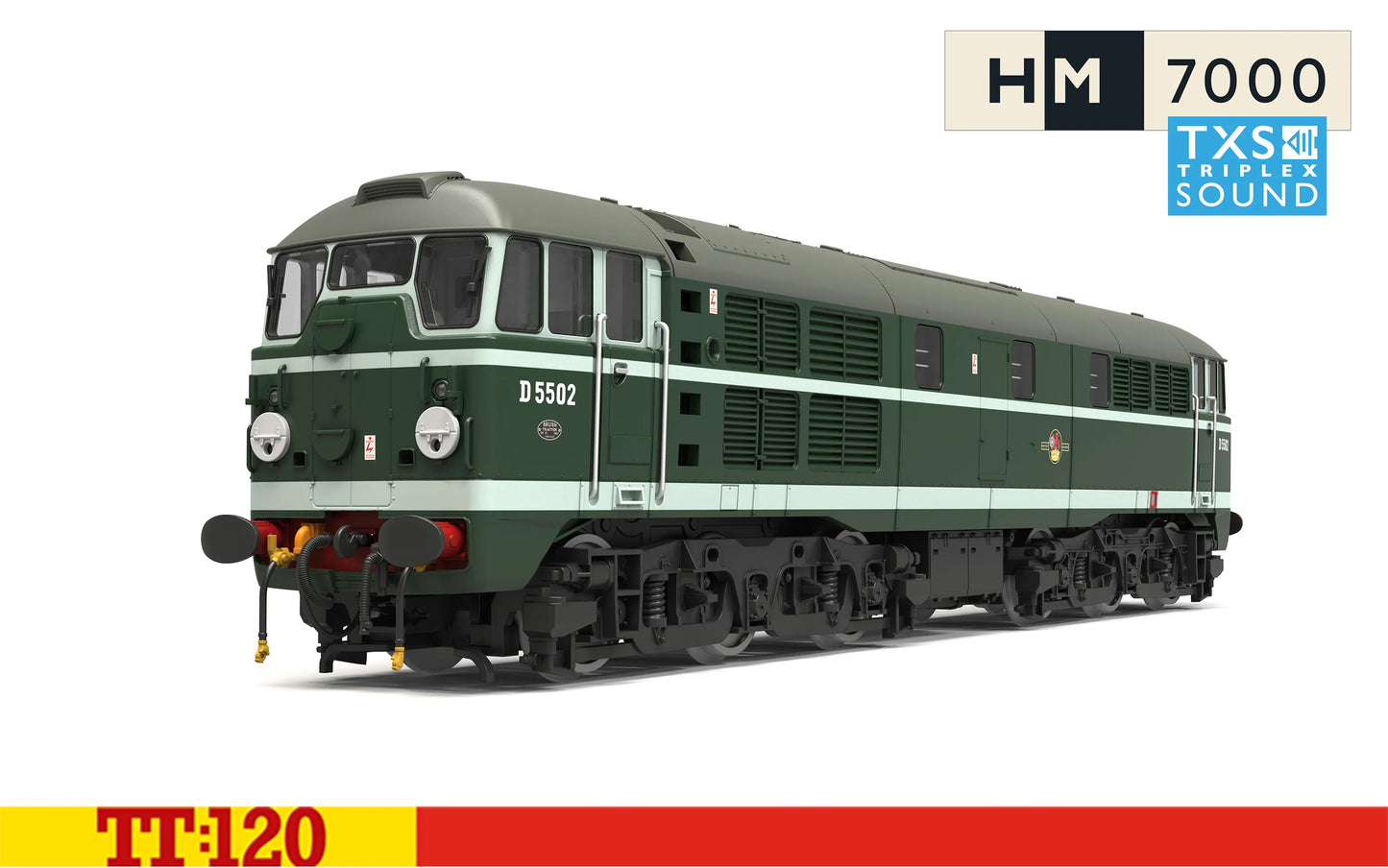 Hornby TT3071TXSM BR Class 31 D5502 Sound Fitted TT120 Gauge *PRE ORDER £206.99*