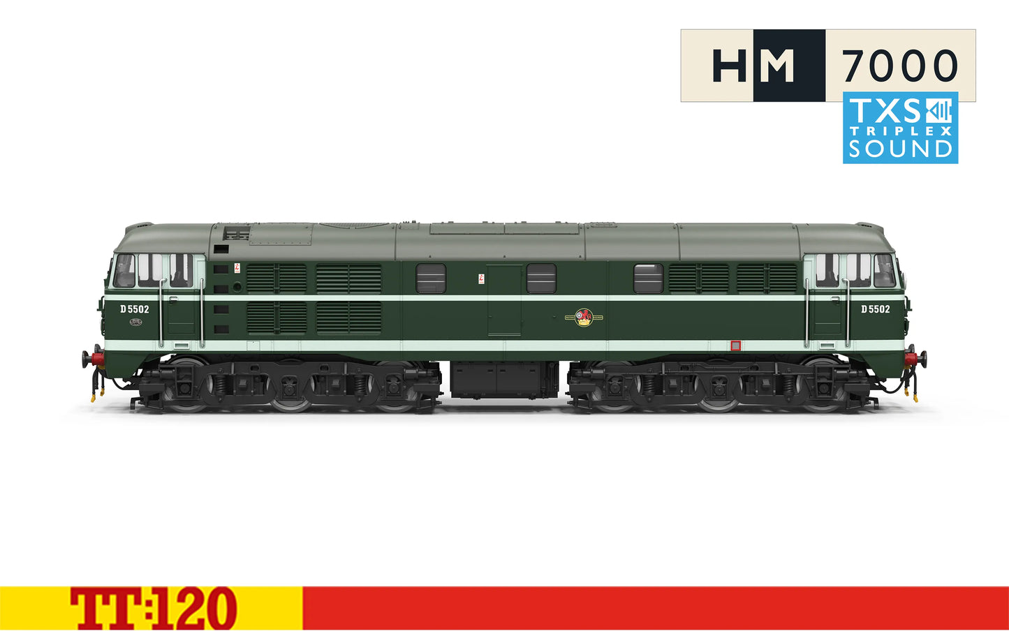 Hornby TT3071TXSM BR Class 31 D5502 Sound Fitted TT120 Gauge *PRE ORDER £206.99*