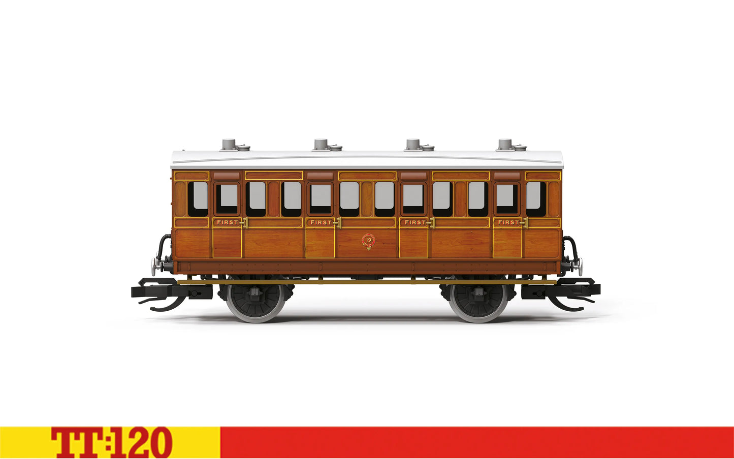 Hornby TT4082 IOW 4 Wheel 1st class coach - 19 TT120 Gauge *PRE ORDER £31.49*