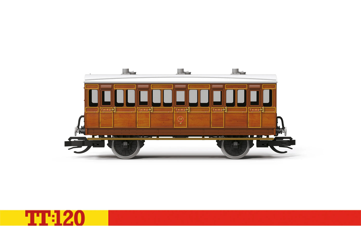 Hornby TT4083 IOW 4 Wheel 3rd class coach - 10 TT120 Gauge *PRE ORDER £31.49*