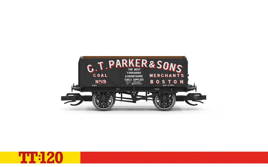 Hornby TT6040 G.T.Parker & Sons 7 Plank Wagon TT120 Gauge *PRE ORDER £21.59*