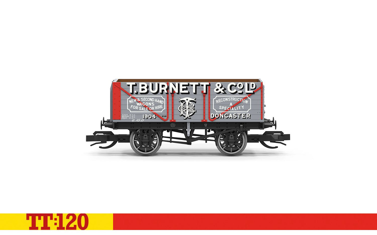Hornby TT6041 T Burnett 7 Plank Wagon  TT120 Gauge *PRE ORDER £21.59*