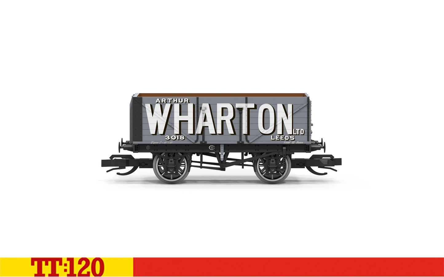 Hornby TT6052 Arthur Wharton Ltd 3018 7 Plank Wagon  TT120 Gauge *PRE ORDER £22.79*