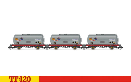 Hornby TT6056 Amoco TTA Tanker Triple pack TT120 Gauge *PRE ORDER £80.99*