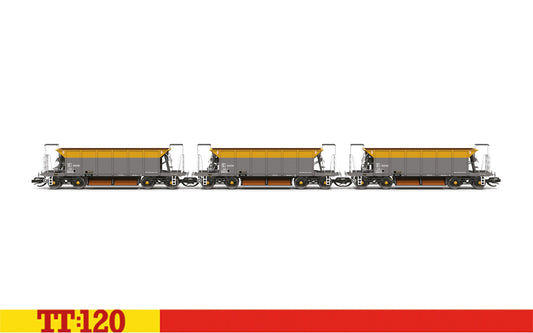 Hornby TT6066 Civil Engineers YGB Seacow Triple Pack TT120 Gauge *PRE ORDER £116.99*