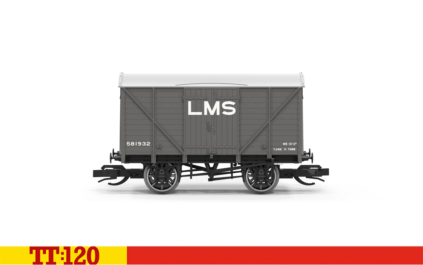 Hornby TT6069 LMS Vent Van 581932 TT120 Gauge *PRE ORDER £25.19*