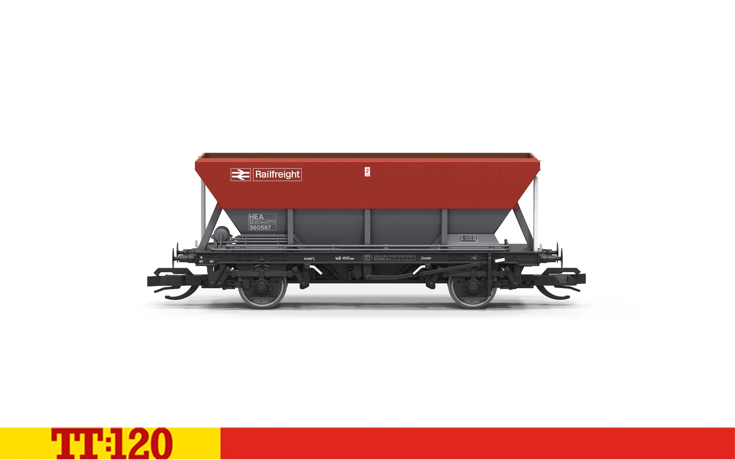 Hornby TT6073 Railfreight HEA Wagon 360587 TT120 Gauge *PRE ORDER £26.99*