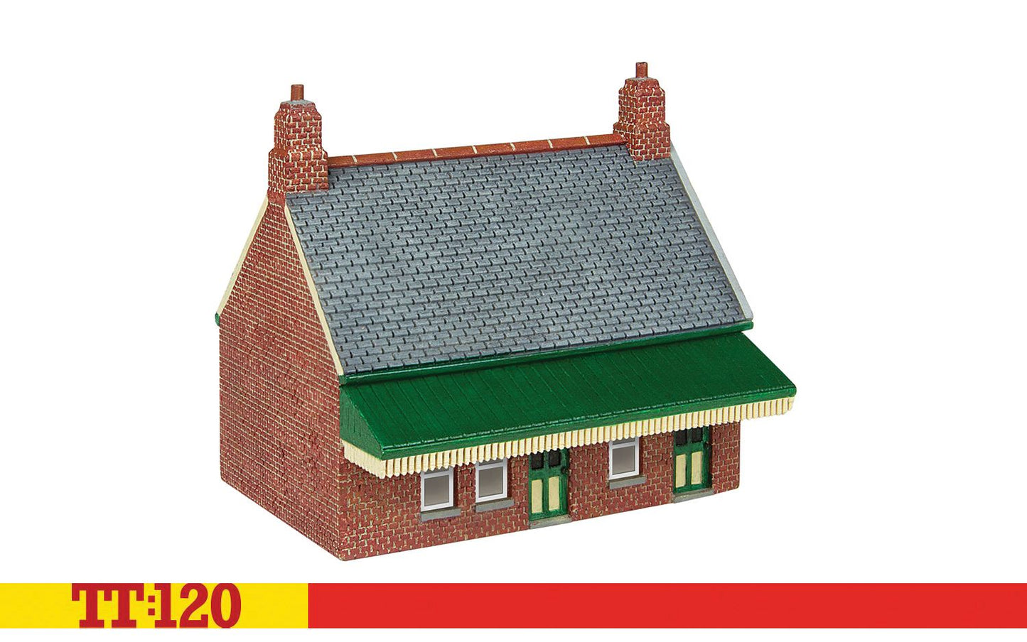 Hornby TT9022 Station Waiting Room - Red Brick Collection TT120 Gauge *PRE ORDER £26.99*