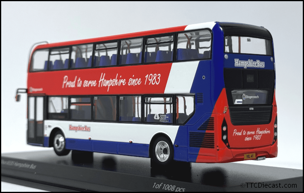 Northcord UKBUS6535 ADL E400MMC Hampshire Bus (10700  YEL 4T)