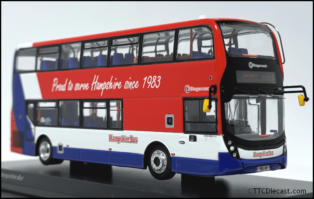 Northcord UKBUS6535 ADL E400MMC Hampshire Bus (10700  YEL 4T)