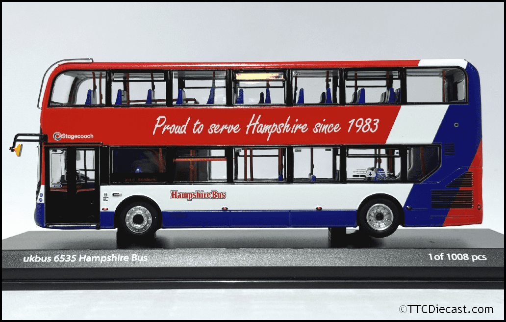 Northcord UKBUS6535 ADL E400MMC Hampshire Bus (10700  YEL 4T)