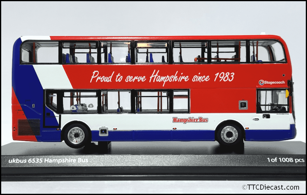 Northcord UKBUS6535 ADL E400MMC Hampshire Bus (10700  YEL 4T)