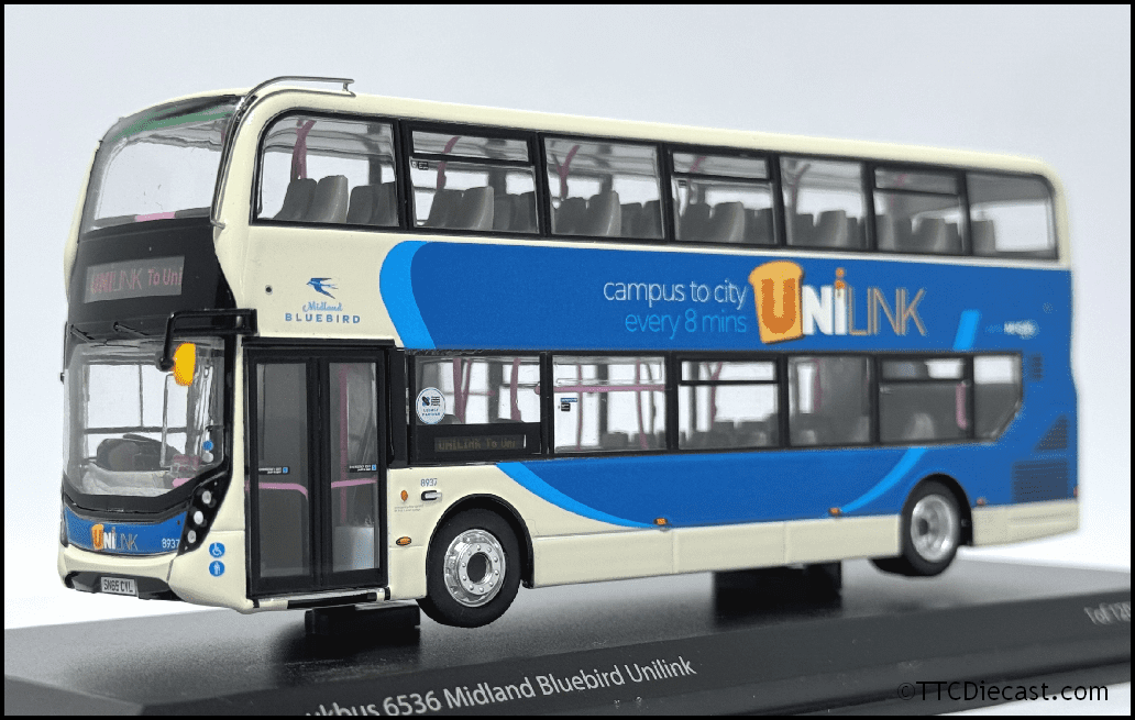 Northcord UKBUS6536 ADL E400MMC McGills Midland Bluebird Unilink (8937 SN65 CVL )