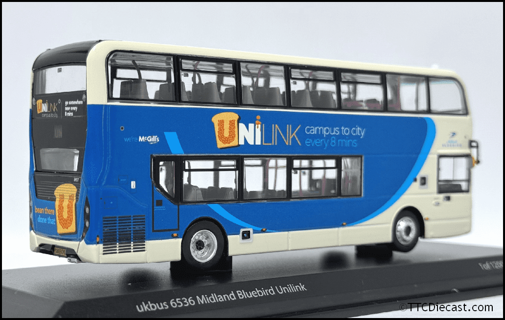 Northcord UKBUS6536 ADL E400MMC McGills Midland Bluebird Unilink (8937 SN65 CVL )