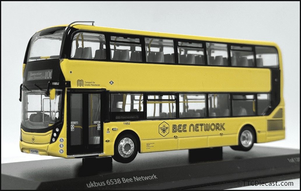 Northcord UKBUS6538 ADL E400MMC Bee Network (11852 YX24 PKN), 1/76 Scale *LAST FEW*