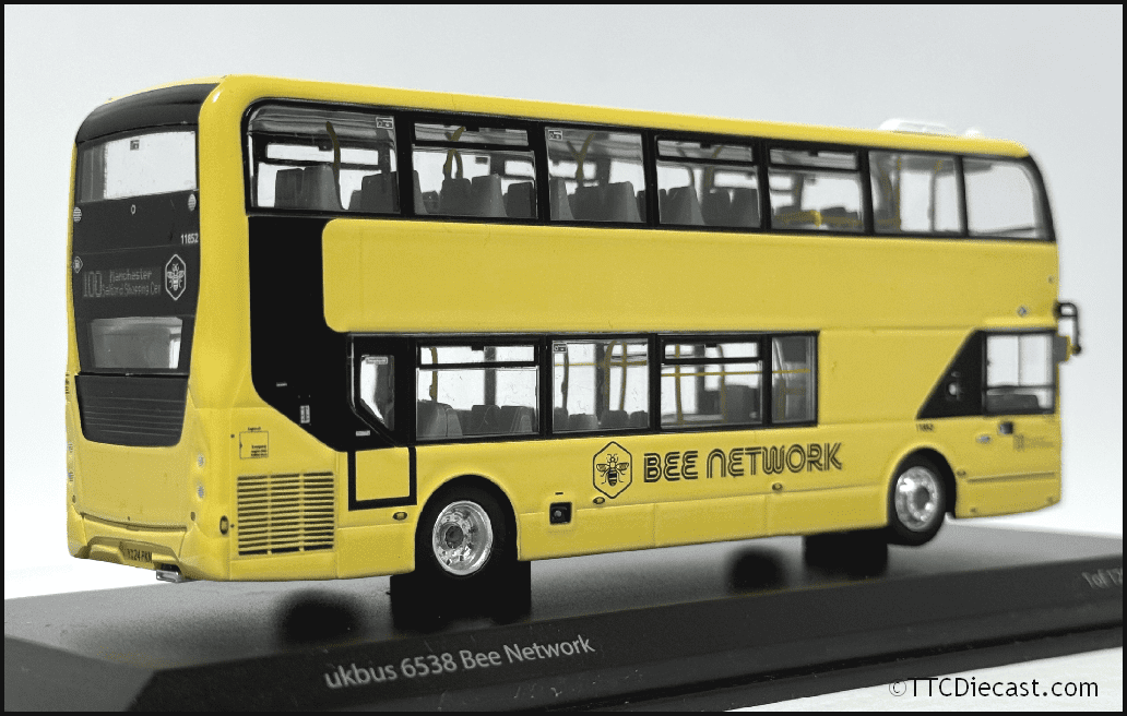 Northcord UKBUS6538 ADL E400MMC Bee Network (11852 YX24 PKN), 1/76 Scale *LAST FEW*