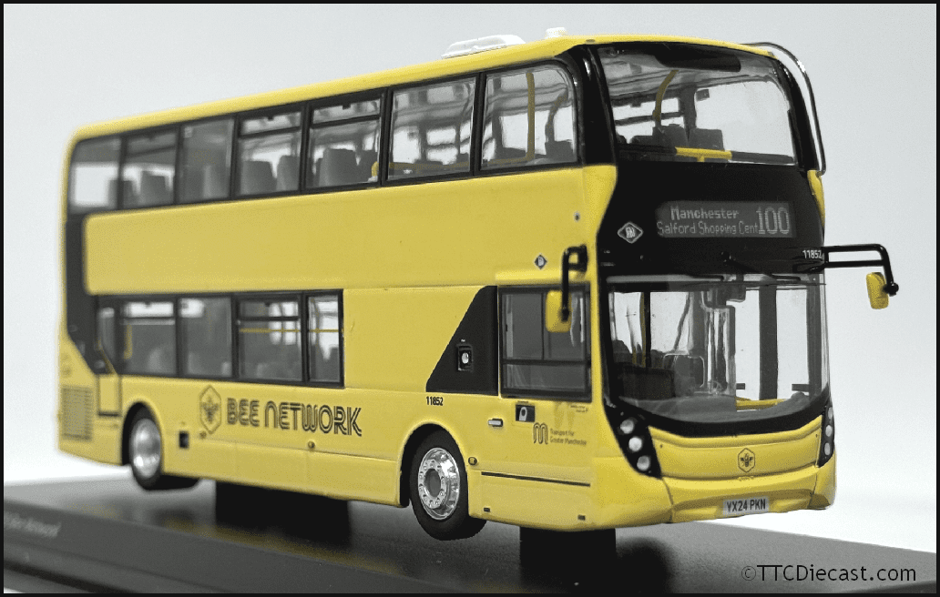 Northcord UKBUS6538 ADL E400MMC Bee Network (11852 YX24 PKN), 1/76 Scale *LAST FEW*