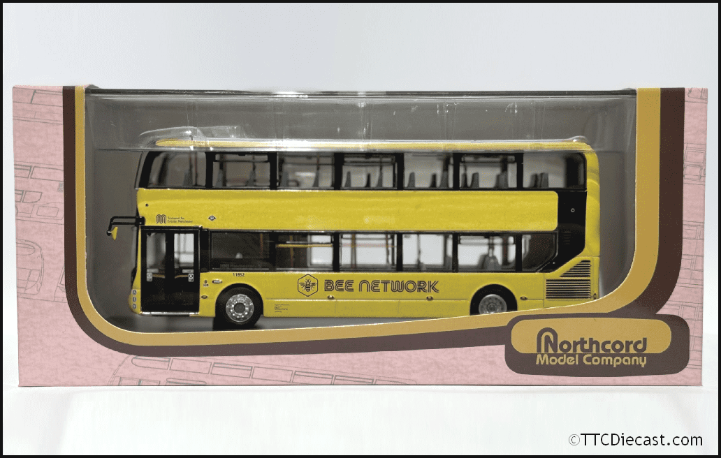 Northcord UKBUS6538 ADL E400MMC Bee Network (11852 YX24 PKN), 1/76 Scale *LAST FEW*