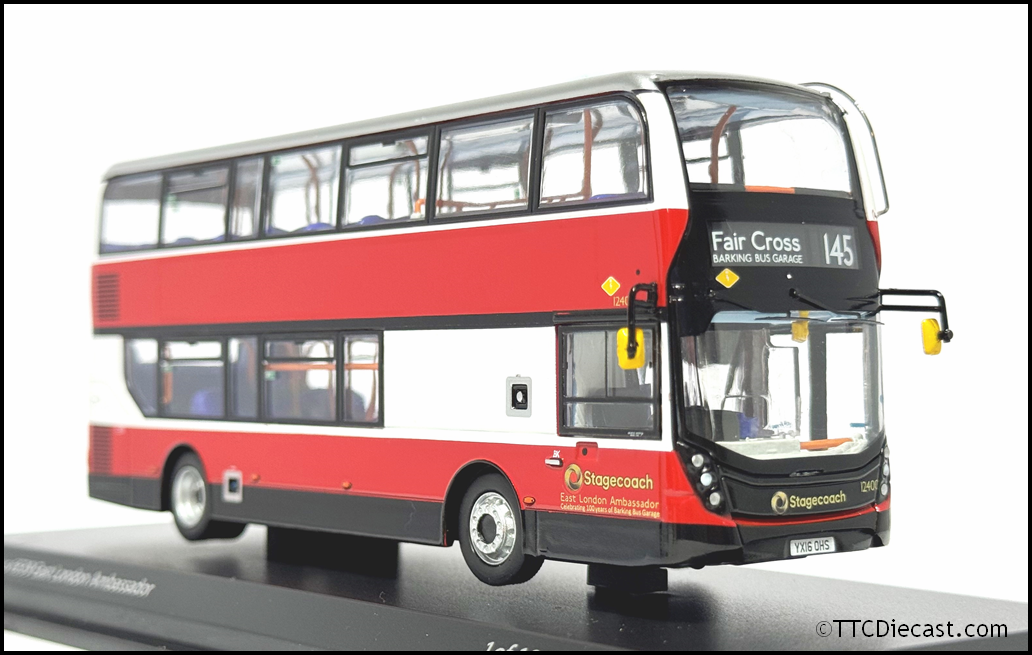 Northcord UKBUS6539 ADL E400MMC Stagecoach London Ambassador (12400 YX16 OHS) *LAST FEW*