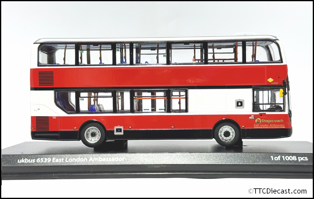 Northcord UKBUS6539 ADL E400MMC Stagecoach London Ambassador (12400 YX16 OHS) *LAST FEW*