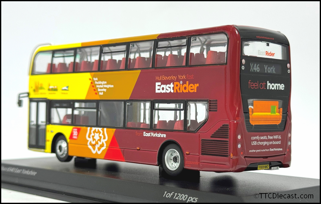 Northcord UKBUS6540 ADL E400MMC East Yorkshire EastRider (921  YX69 NMZ)