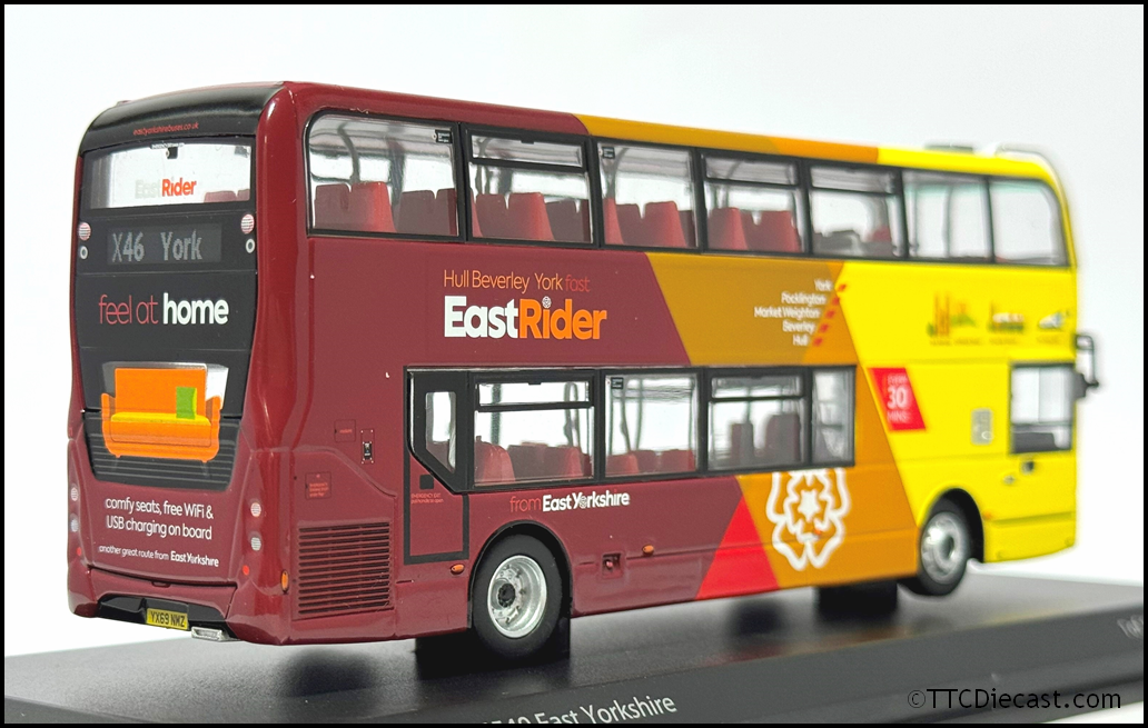 Northcord UKBUS6540 ADL E400MMC East Yorkshire EastRider (921  YX69 NMZ)