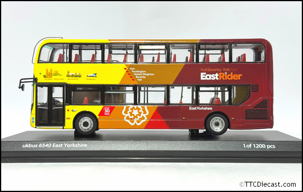 Northcord UKBUS6540 ADL E400MMC East Yorkshire EastRider (921  YX69 NMZ)