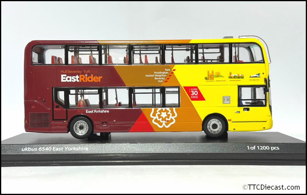Northcord UKBUS6540 ADL E400MMC East Yorkshire EastRider (921  YX69 NMZ)