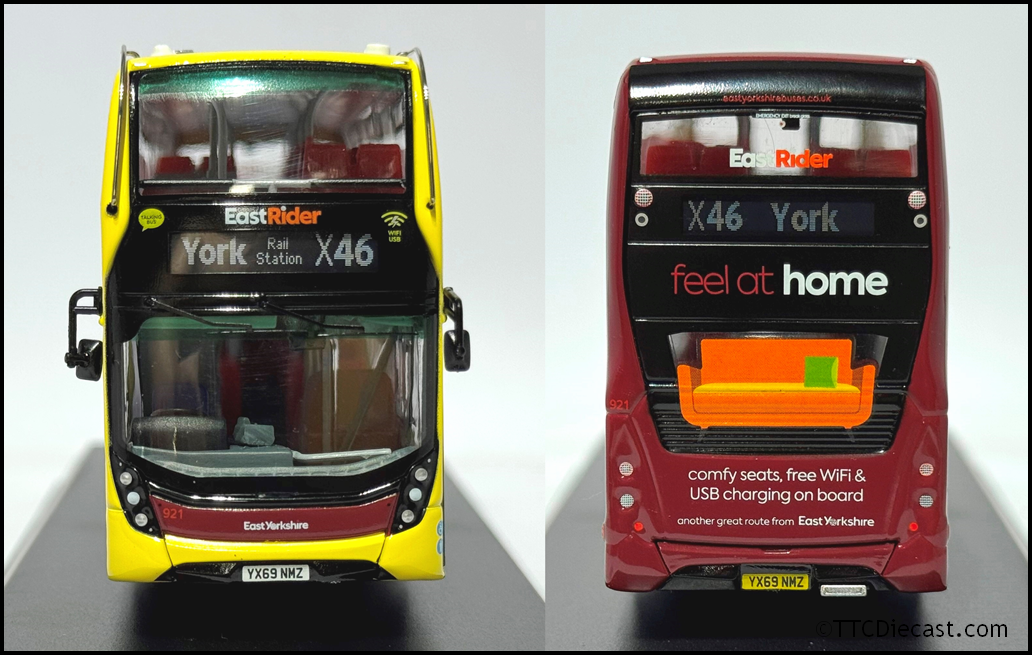 Northcord UKBUS6540 ADL E400MMC East Yorkshire EastRider (921  YX69 NMZ)