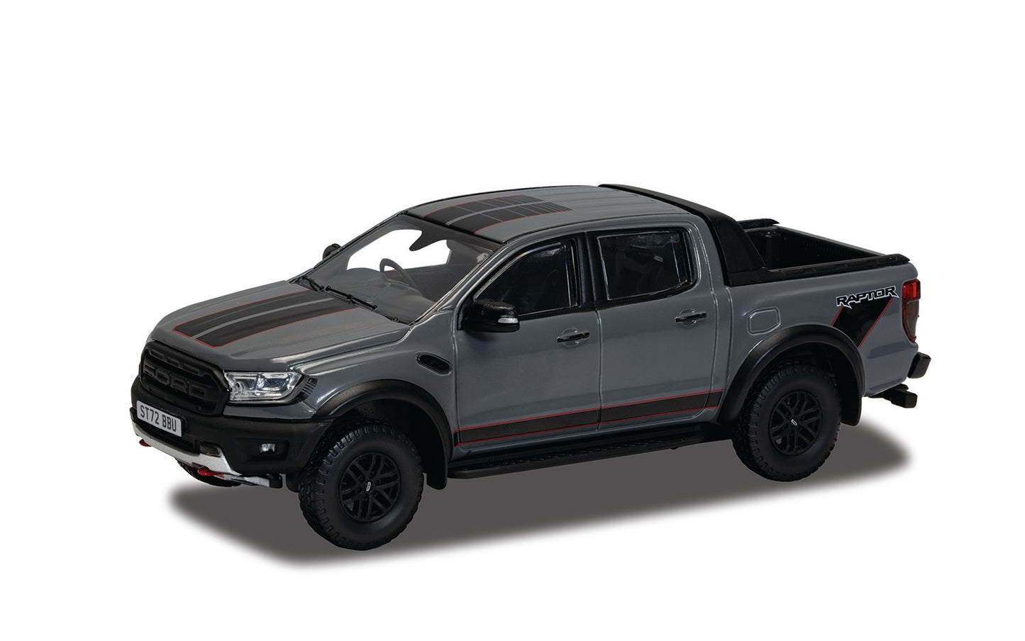 Corgi VA15205 Ford Ranger Raptor, Conquer Grey 1:43 Scale