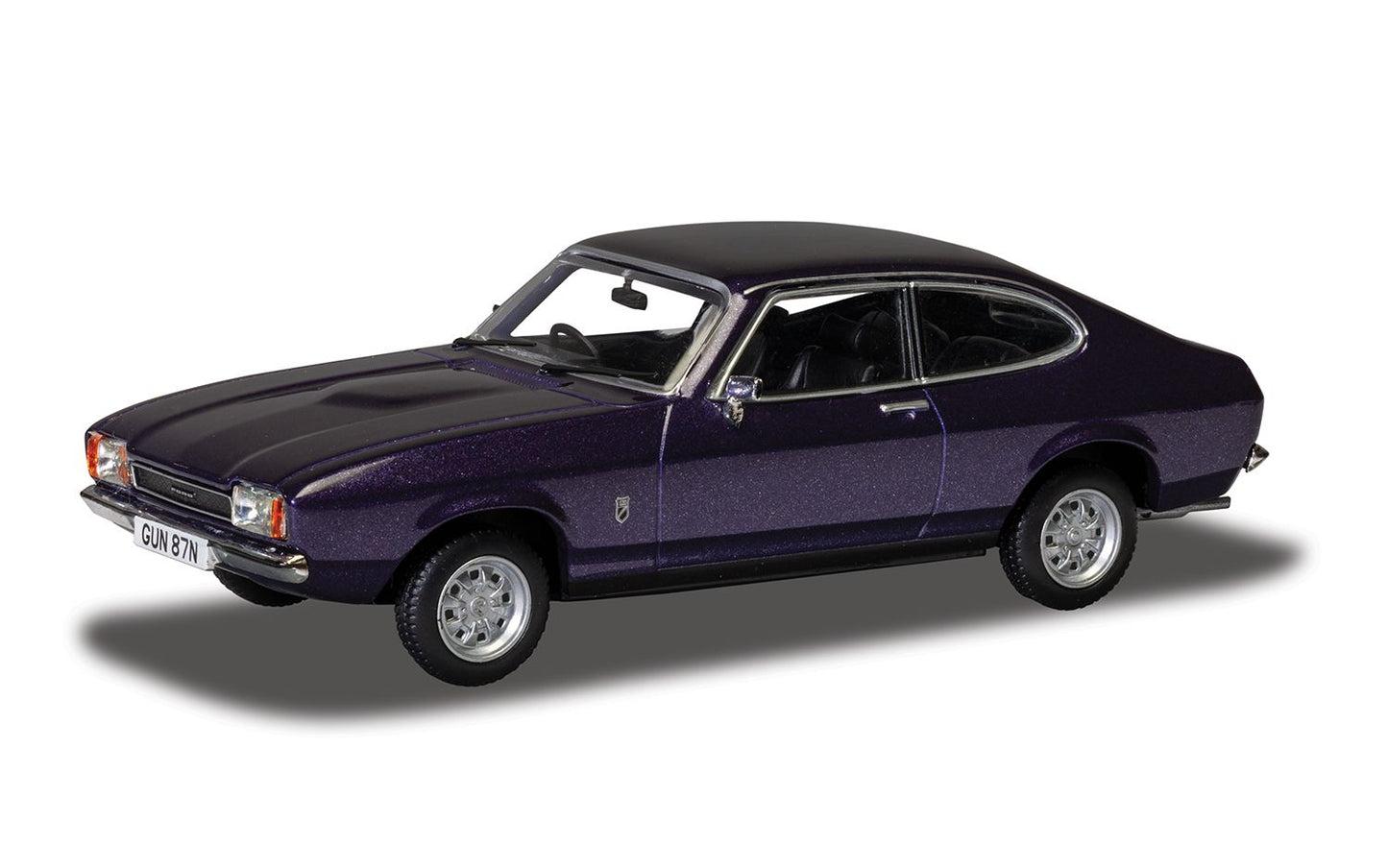 Corgi VA15407 Ford Capri Mk2 1.6 GT, Purple Velvet 1:43 Scale *PRE ORDER £34.19*