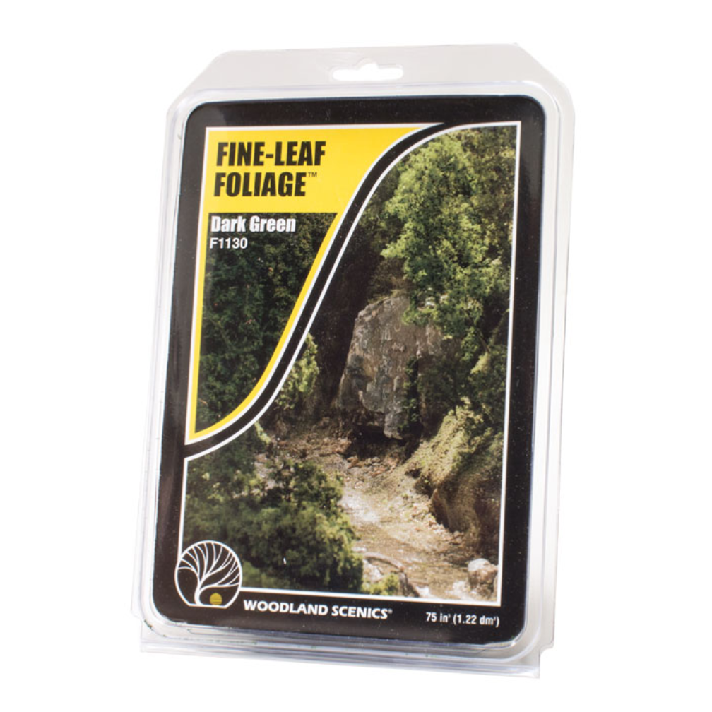 Woodland Scenics WF1130 Dark Green Fine Leaf Foliage