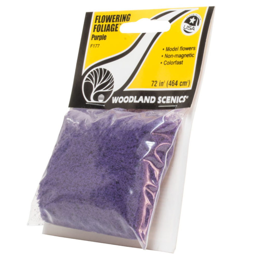 Woodland Scenics WF177 Purple Flowering Foliage