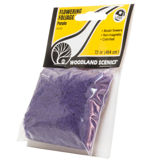 Woodland Scenics WF177 Purple Flowering Foliage