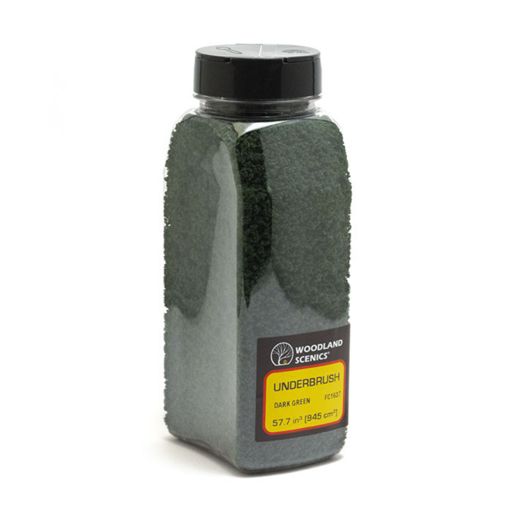 Woodland Scenics WFC1637 Dark Green Underbrush