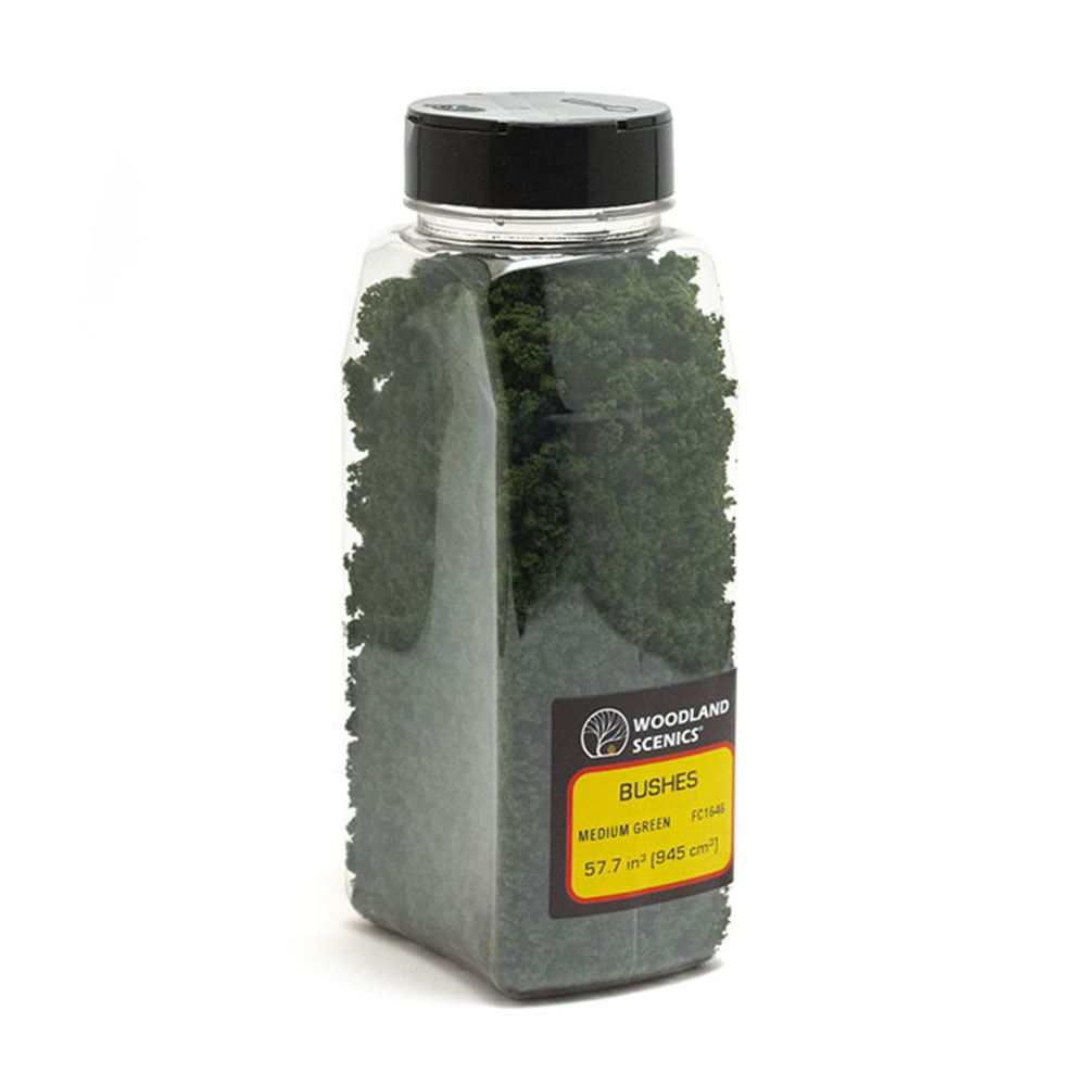 Woodland Scenics WFC1646 Medium Green Bushes